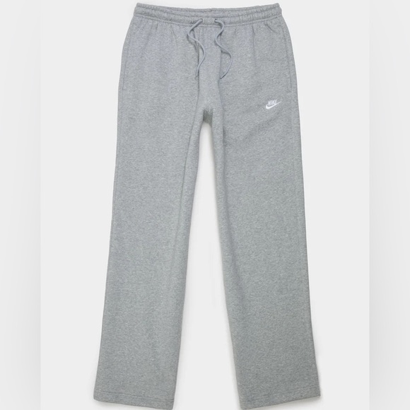 Nike Other - Men’s Nike Heather Gray Open Hem Sweatpants